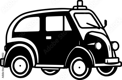 Vintage Car Logo Vector Icon Fast Elegant