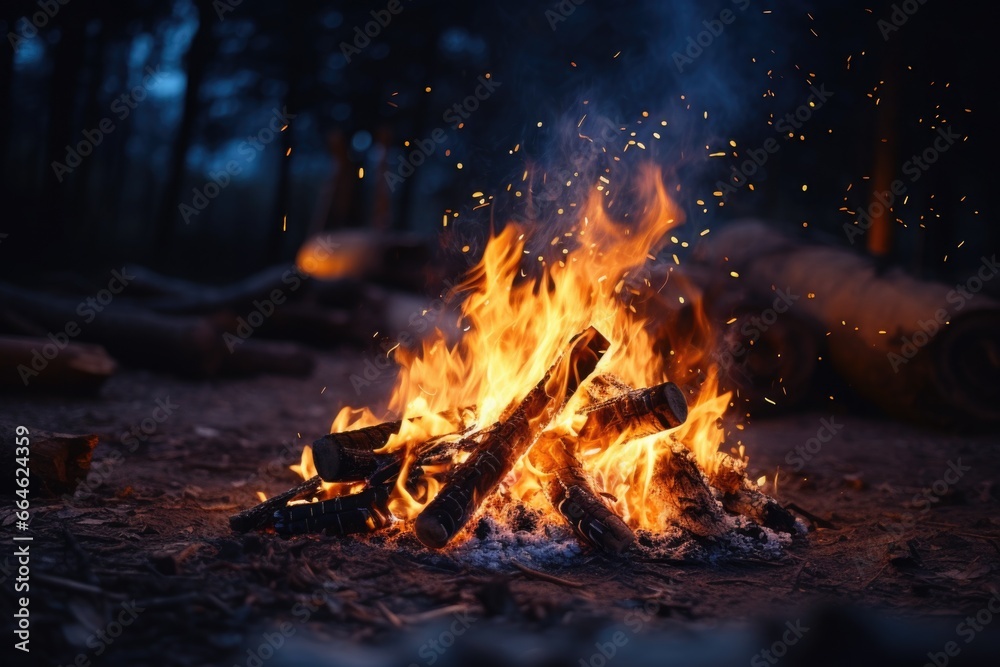 Forest Campfire Forest Campfire
