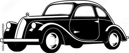 Vintage Car Logo Vector Icon Fast Elegant