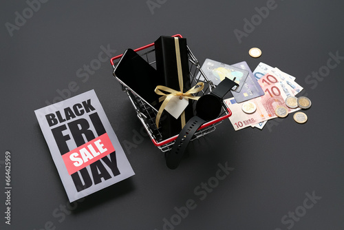 Greeting card with text BLA...