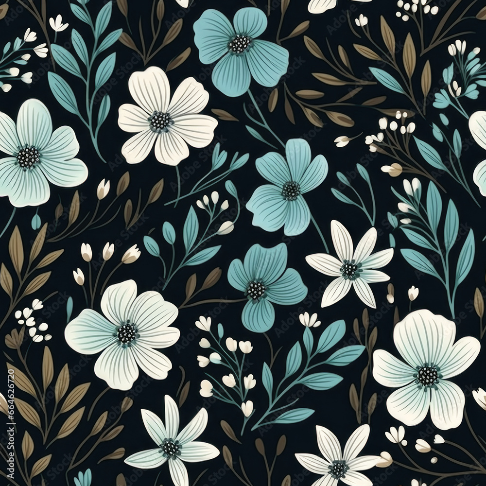 seamless floral pattern seamless floral pattern