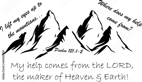 My help comes from the lord