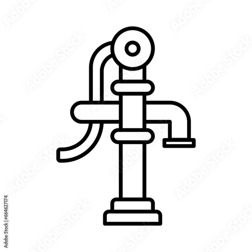 Water Pump icon vector design templates simple and modern