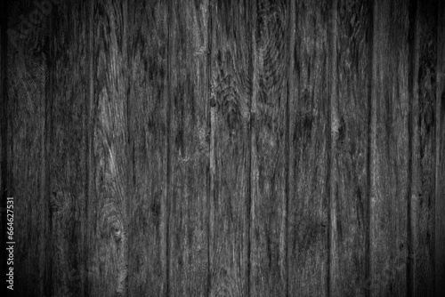 AI generated illustration of a dark wooden plank background