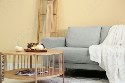 Modern interior of living r...