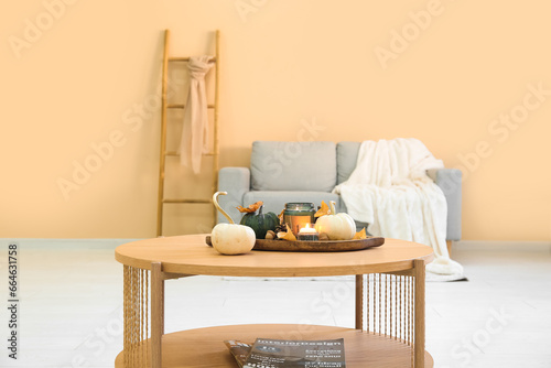 Modern interior of living r...