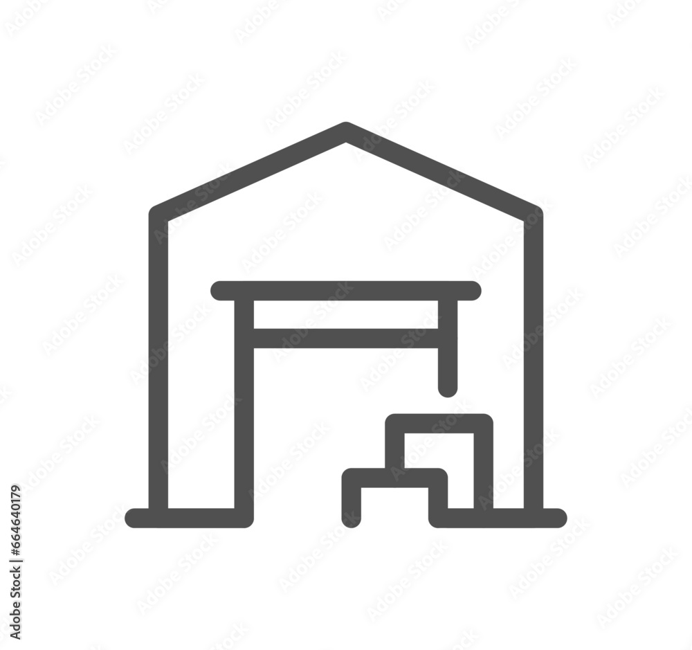 Value and supply chain related icon outline and linear vector. Value and supply chain related icon outline and linear vector.
