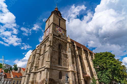 Canvastavla Black Church in Brasov, Transylvania, Romania