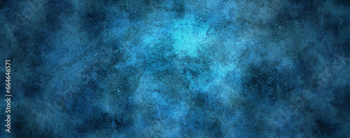 Eclectic Bohemian Dark Blue Grunge Vibrant Background