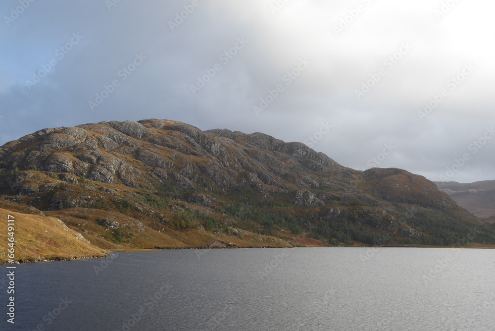 Panorama See, Loch Maree, Loch a’ Chroisg