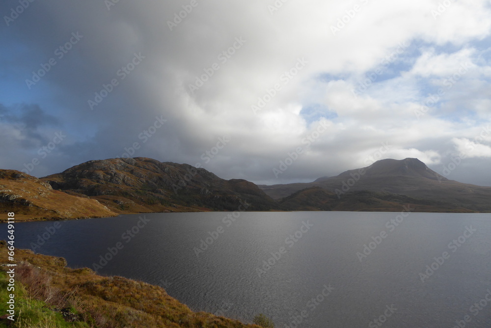 Panorama See, Loch Maree, Loch a’ Chroisg