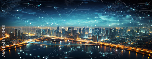Global Business Connections: Showcase the interconnected nature of the global market with our vibrant stock images, highlighting the international partnerships and collaborations driving modern enterp photo