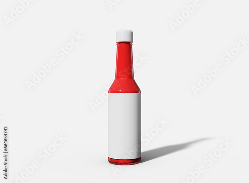 Sauce Bottle Mockup