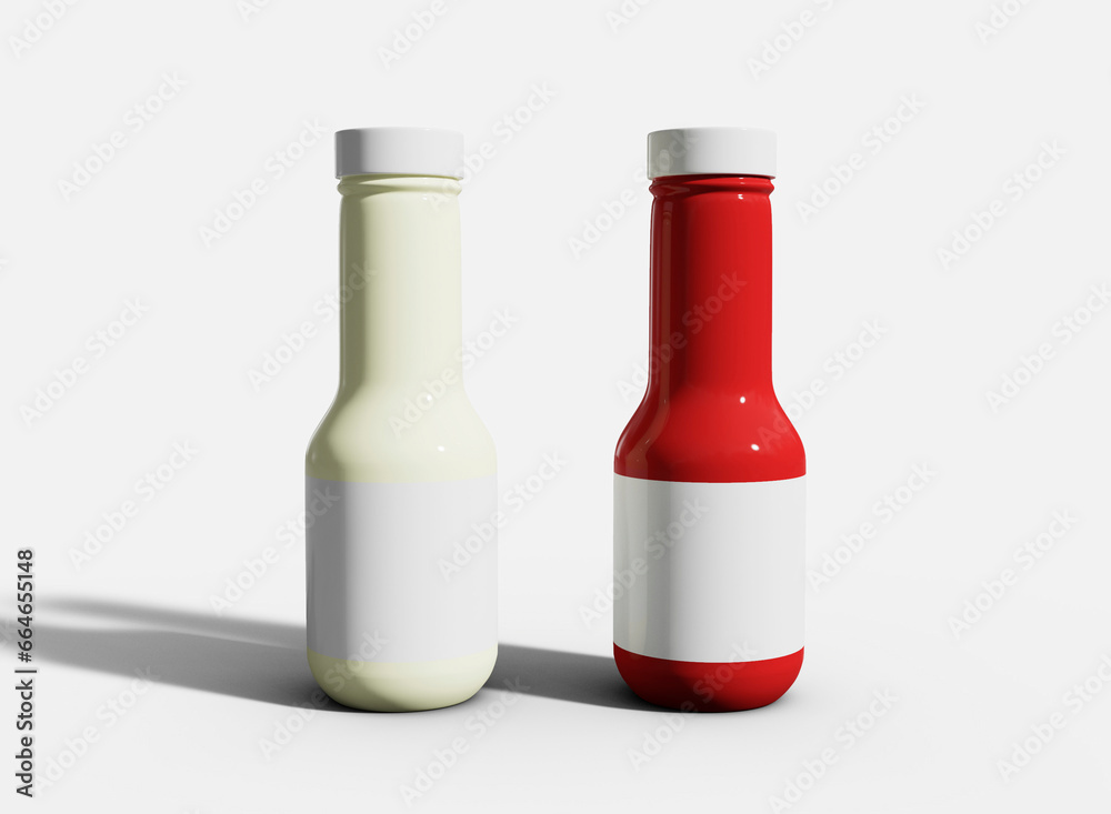 Sauce Bottle Mockup Sauce Bottle Mockup