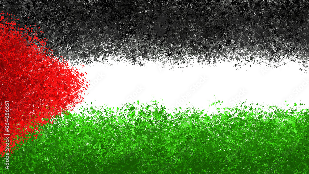 Foto Palestinian flag