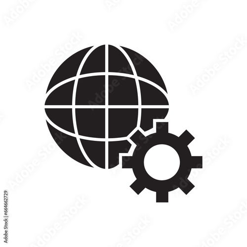 internet setting Icon