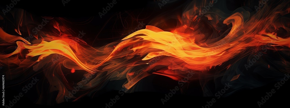 fire, flame, heat, burning, abstract, burn, red, hot, light, smoke, flames, orange, backgrounds, explosion, bonfire, energy, inferno, animation, yellow, black, exploding, generative ai