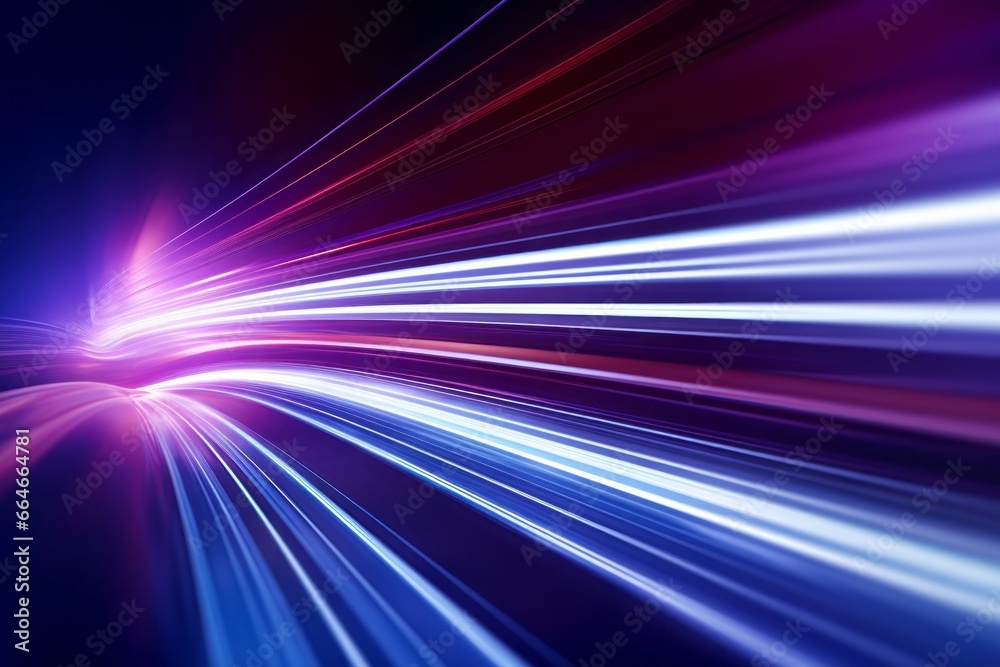 Abstract radiant light rays creating a dynamic sense of speed and movement in vibrant blue and pink hues Abstract radiant light rays creating a dynamic sense of speed and movement in vibrant blue and pink hues