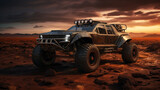 3 d rendering of a brand - off - road vehicle