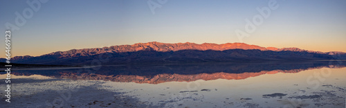 Flooded Badwater Basin in Death Valley