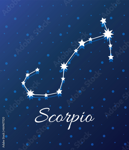 Scorpio zodiac Sign, Zodiac symbols icon vector illustration zodiac scorpio star 