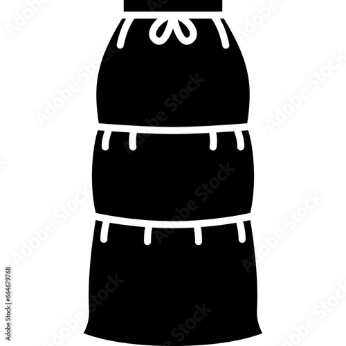 Maxi Skirt Icon