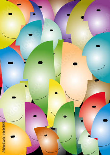 Happy faces