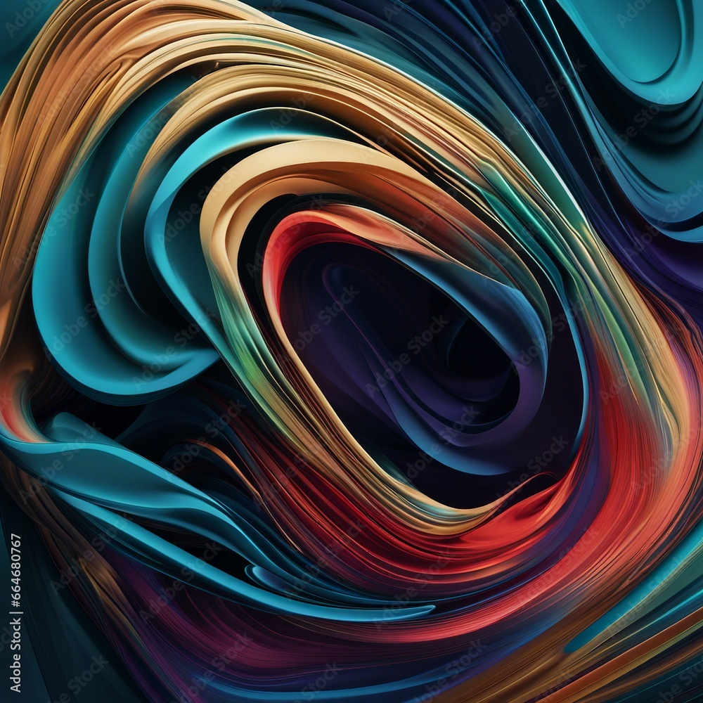 colorful flow pattern illustration background
