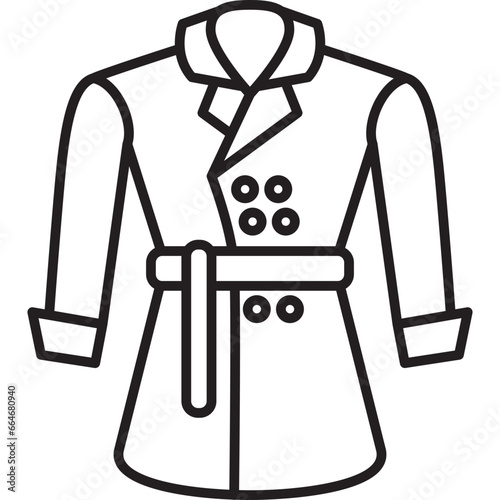 Trench Coat Icon