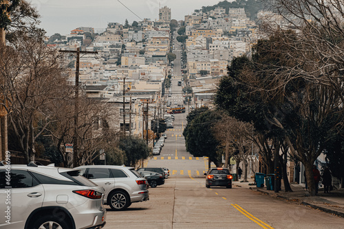 Street in San Francisco California USA