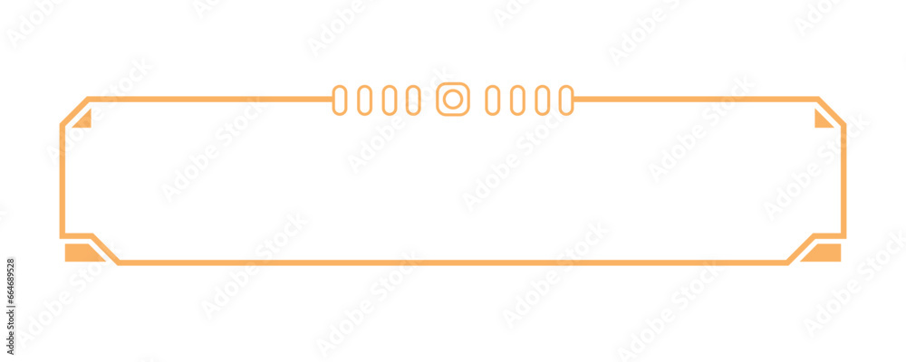 Hightech Technology HUD Label Hightech Technology HUD Label