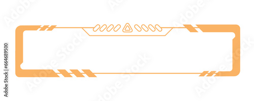  Hightech Technology HUD Label