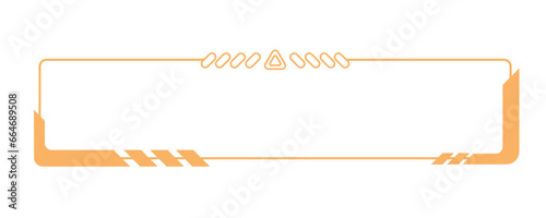  Hightech Technology HUD Label