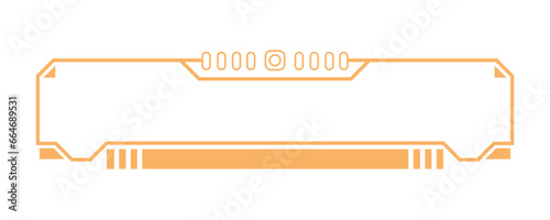  Hightech Technology HUD Label