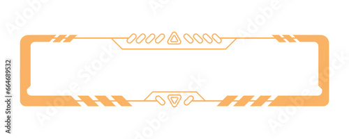  Hightech Technology HUD Label
