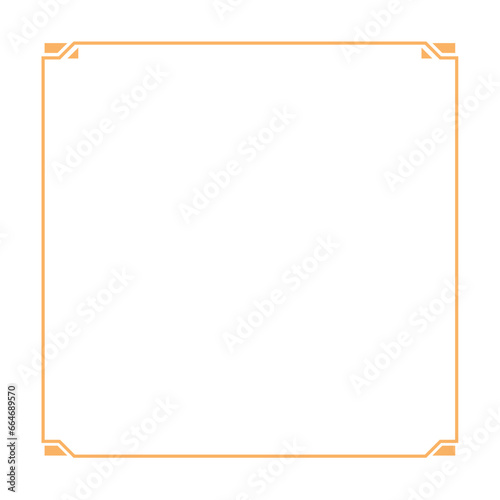  Hightech Technology HUD Square Frame