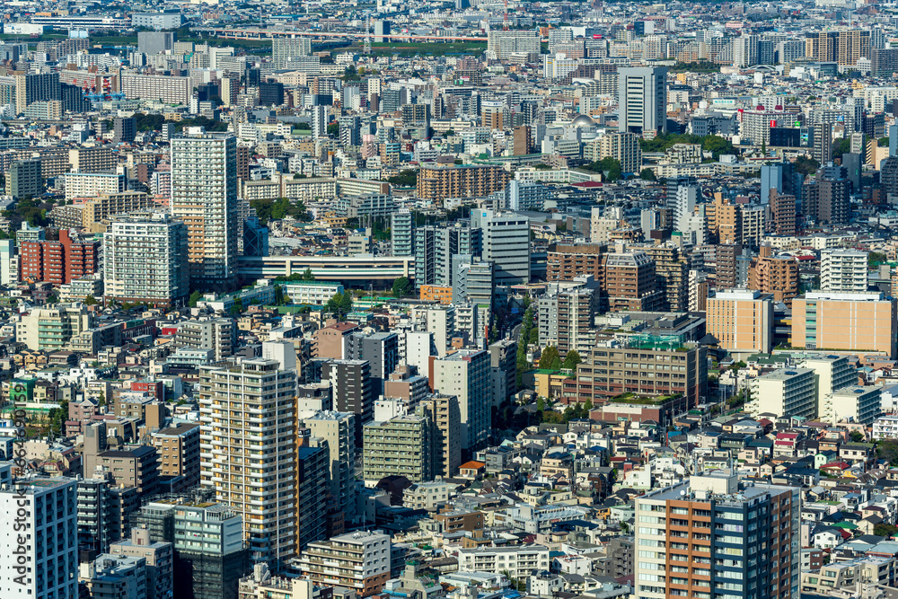 High Dense houses and buildings at Greater Tokyo area at daytime. High Dense houses and buildings at Greater Tokyo area at daytime.