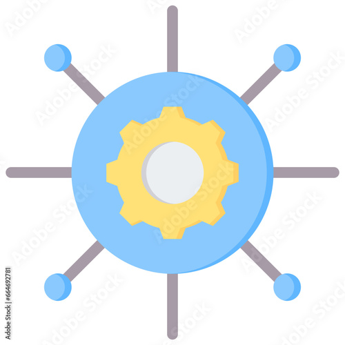 Mapping Flat Icon