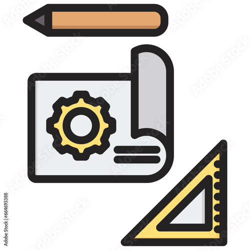 Prototype Outline Color Icon