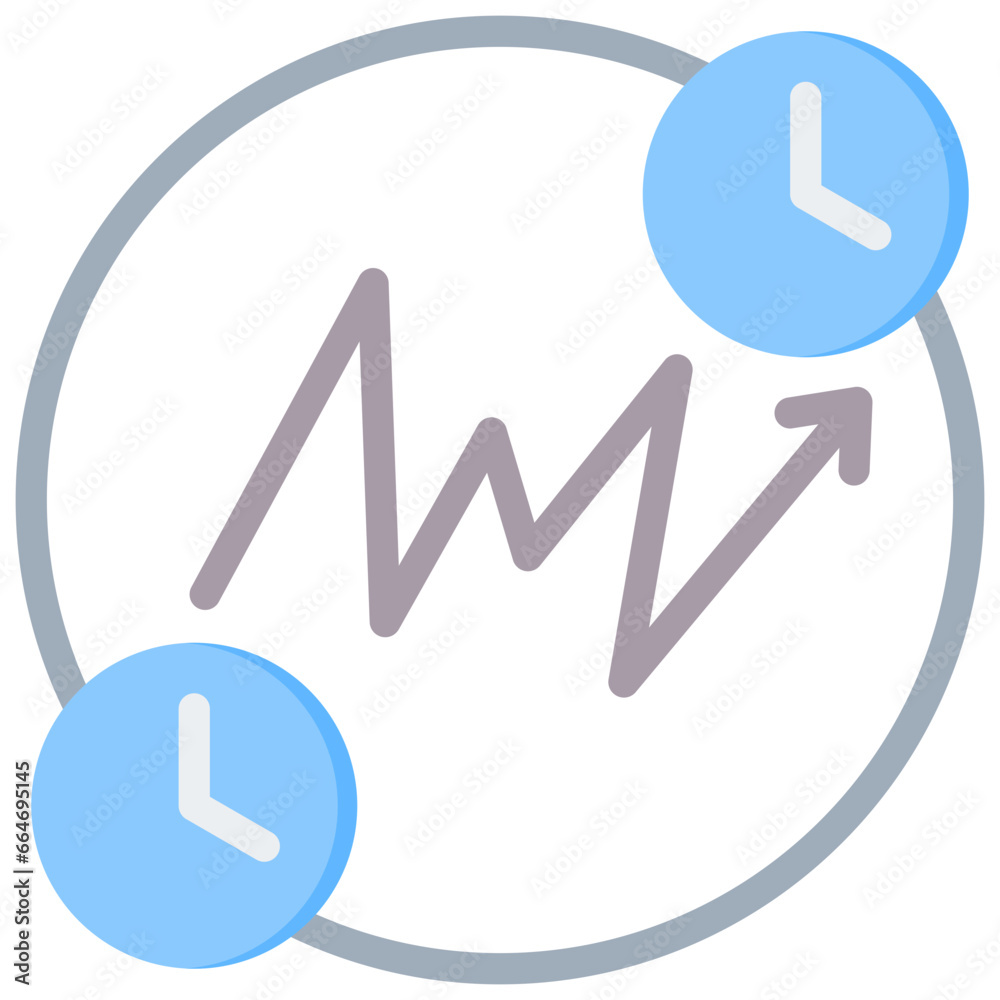 Swing Trading Flat Icon Swing Trading Flat Icon