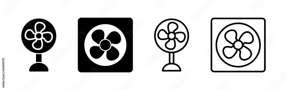 Fan icon vector. blower icon. propeller. ceiling Fan icon vector. blower icon. propeller. ceiling