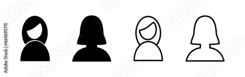 Female icon vector. toilet icon. restroom sign. gender