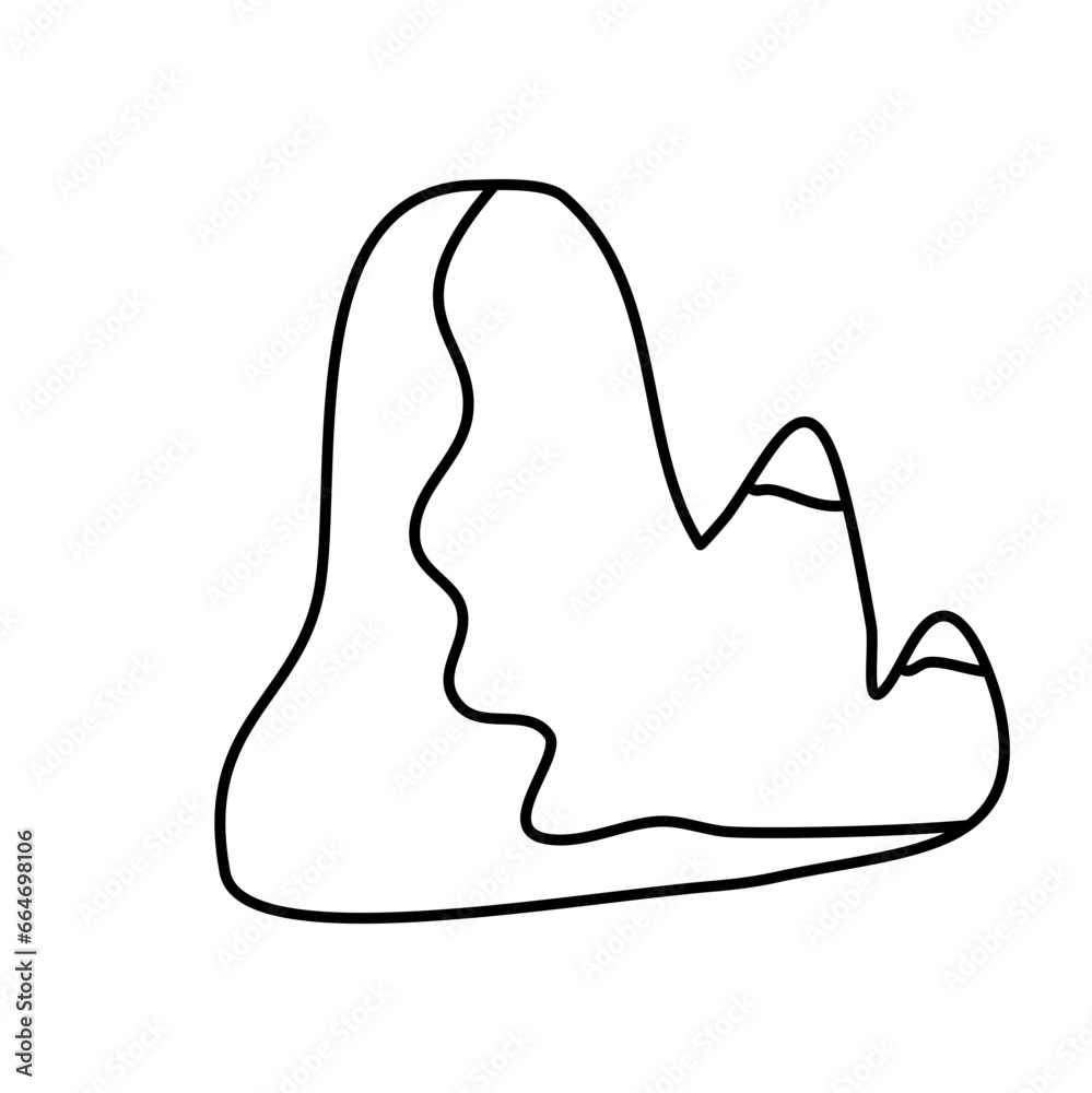 cute mountain hill cartoon vector cute mountain hill cartoon vector