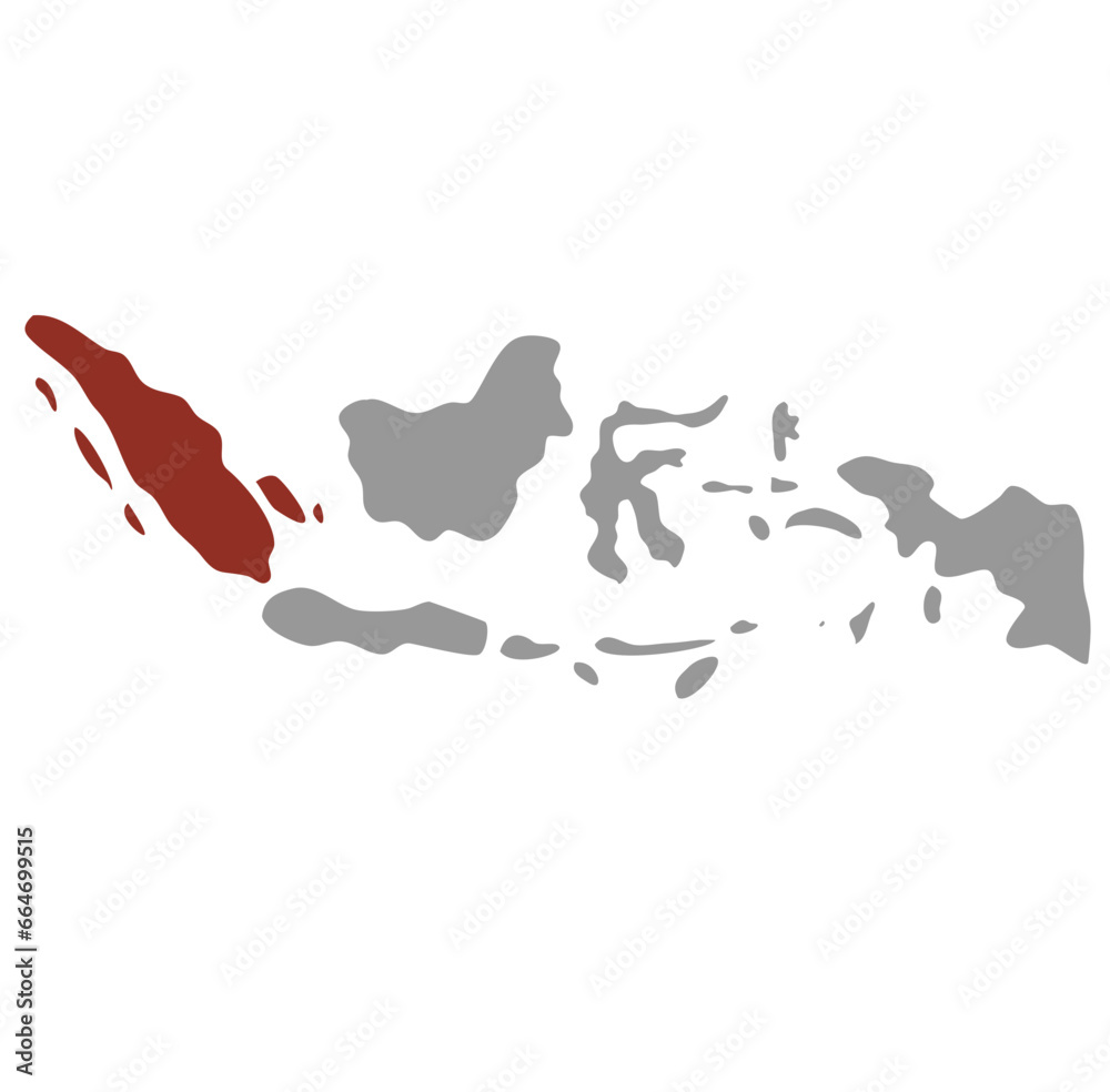 republic of indonesia map vector republic of indonesia map vector