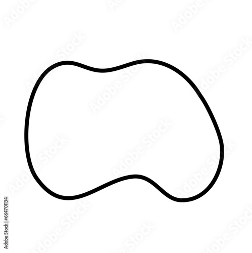 Aestectic Outline Blob 