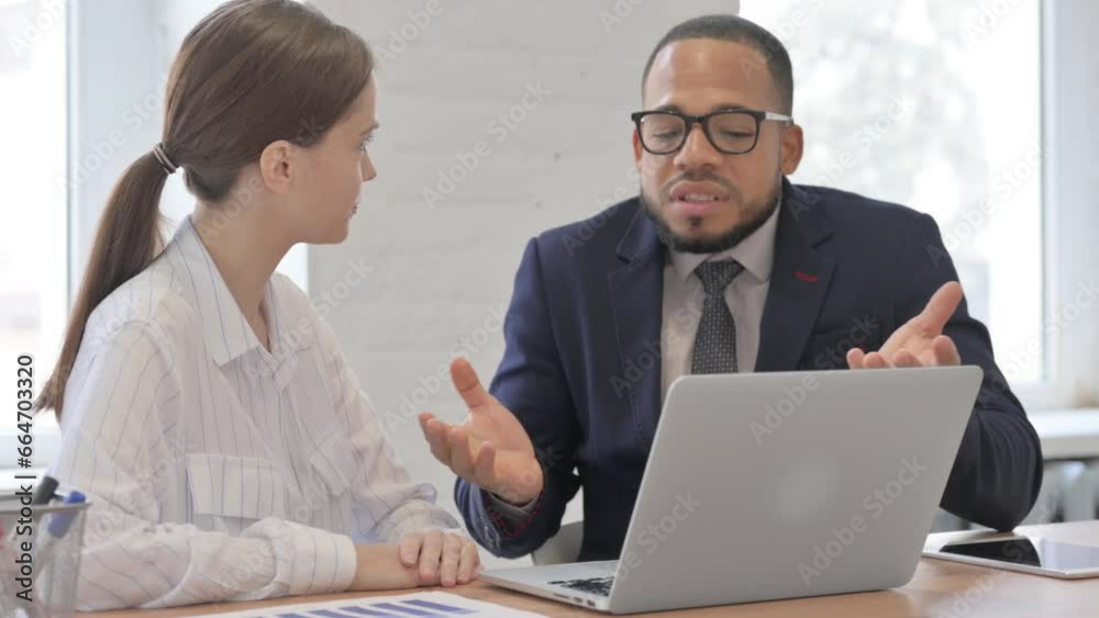 Angry Multi Ethnic Business People Disagree at work Angry Multi Ethnic Business People Disagree at work