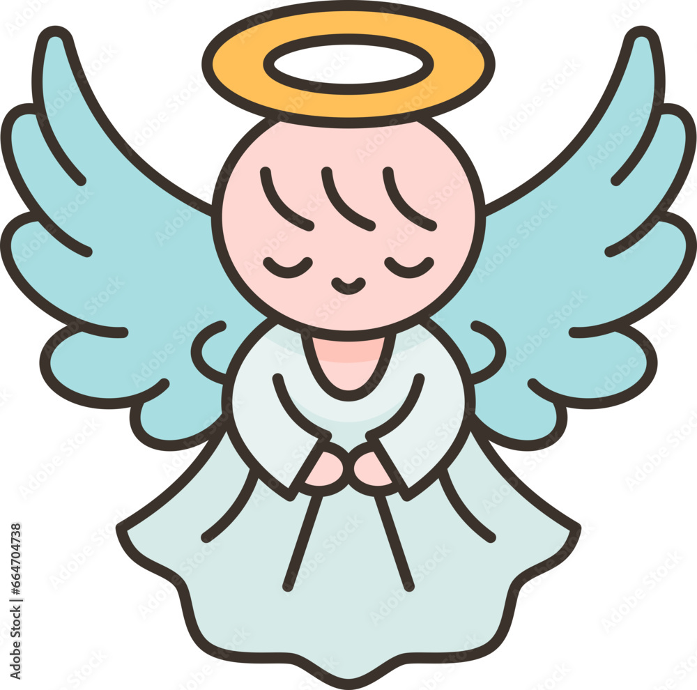 Obraz premium angel icon