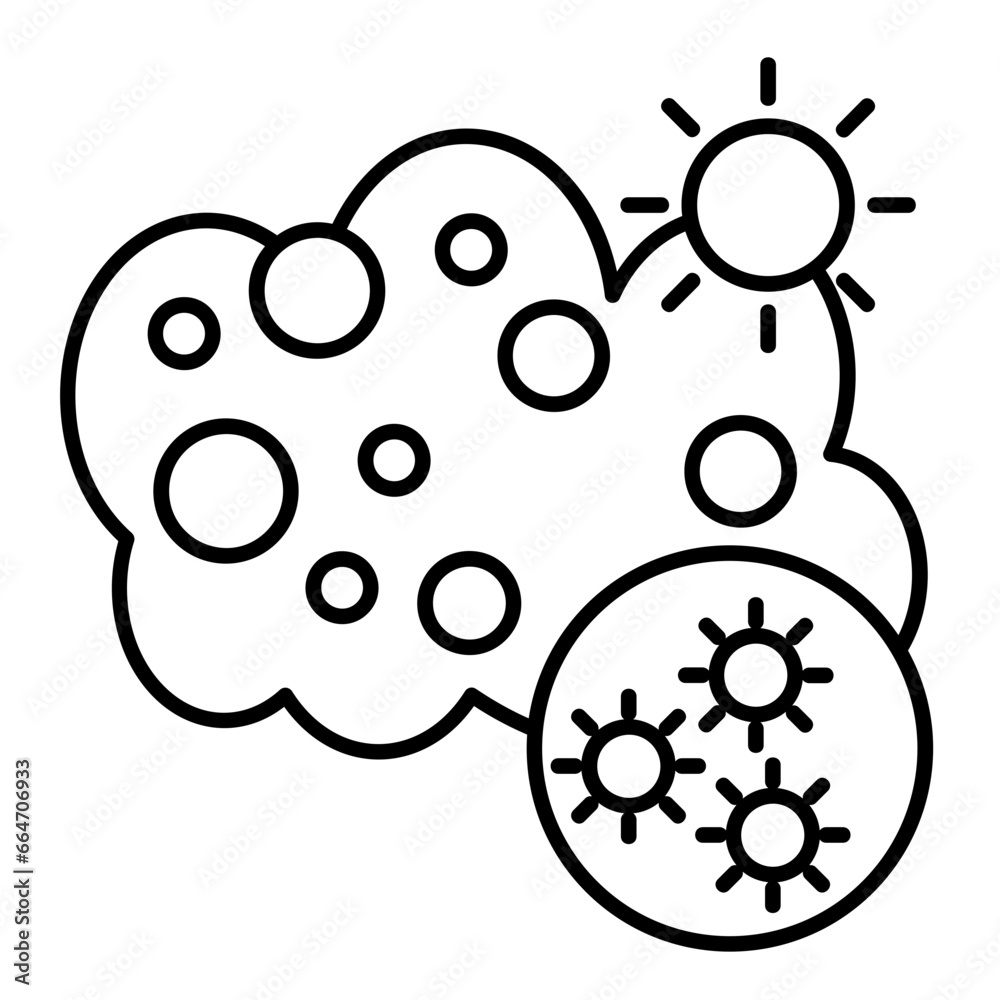 Obraz premium Dust Icon