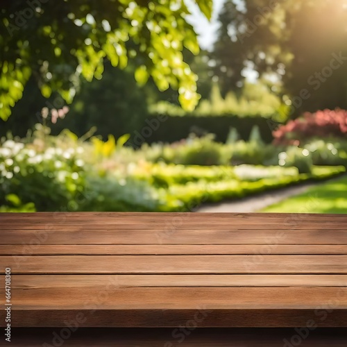 table and flowers