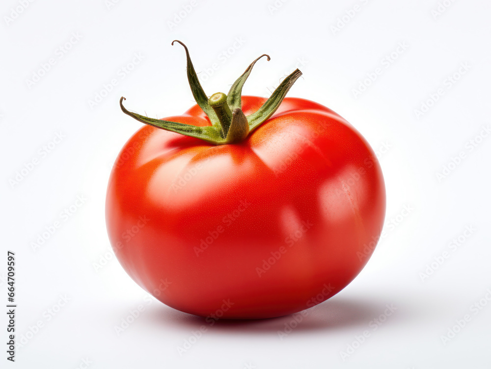 Tomato Studio Shot Isolated on Clear Background, Food Photography, Generative AI Tomato Studio Shot Isolated on Clear Background, Food Photography, Generative AI